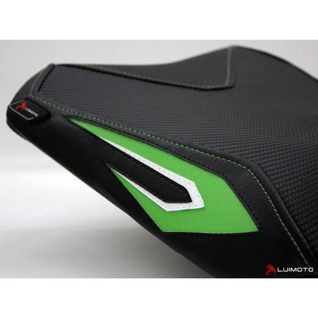 LUIMOTO ルイモト フロントシートカバー カラー：ブルーステッチ／ブルー Ninja250 KAWASAKI カワサキ シートカバー シート関連 外装
