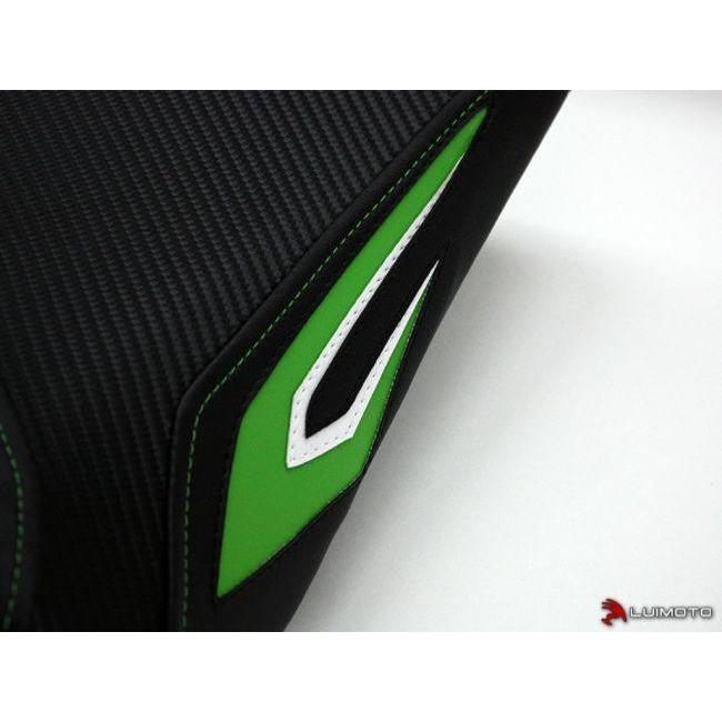 LUIMOTO ルイモト フロントシートカバー カラー：ブルーステッチ／ブルー Ninja250 KAWASAKI カワサキ シートカバー シート関連 外装