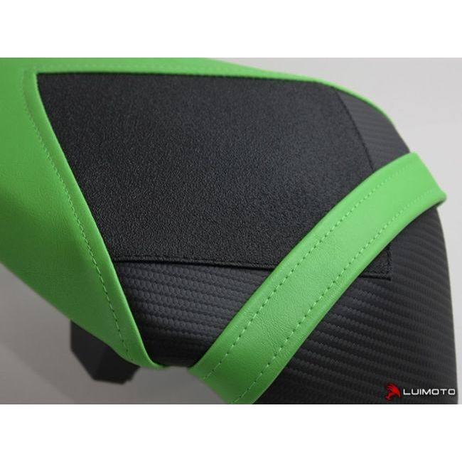 LUIMOTO ルイモト リアシートカバー カラー：ブラック／イエローステッチ Ninja250 Ninja400 KAWASAKI カワサキ シートカバー シート関連 外装_2