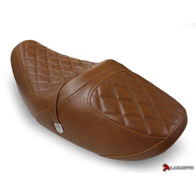 Z900RScafe　 純正シート本体　LUIMOTOシートカバー張替え LUIMOTO ルイモト フロントシートカバー カラー：スウェードブラック