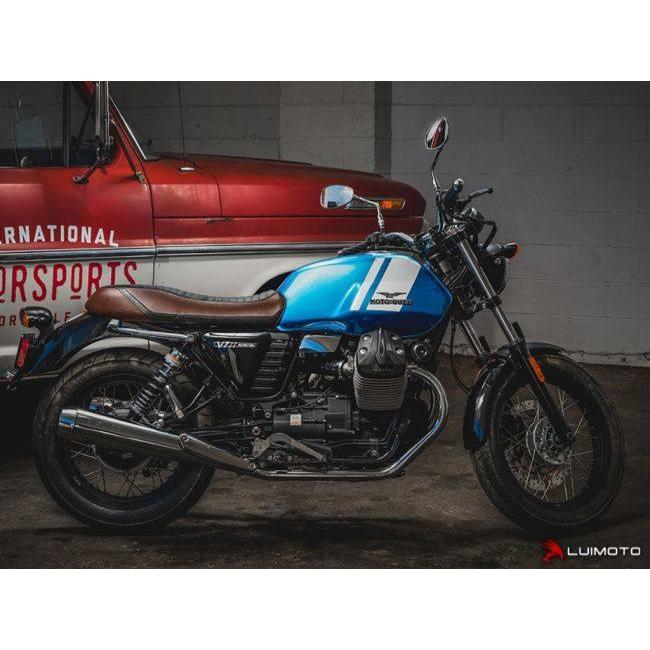 LUIMOTO ルイモト フロントシートカバー カラー：ビンテージブラック V7 CLASSIC STONE MOTOGUZZI モトグッチ シートカバー シート関連 外装 | ブランド登録なし | 06