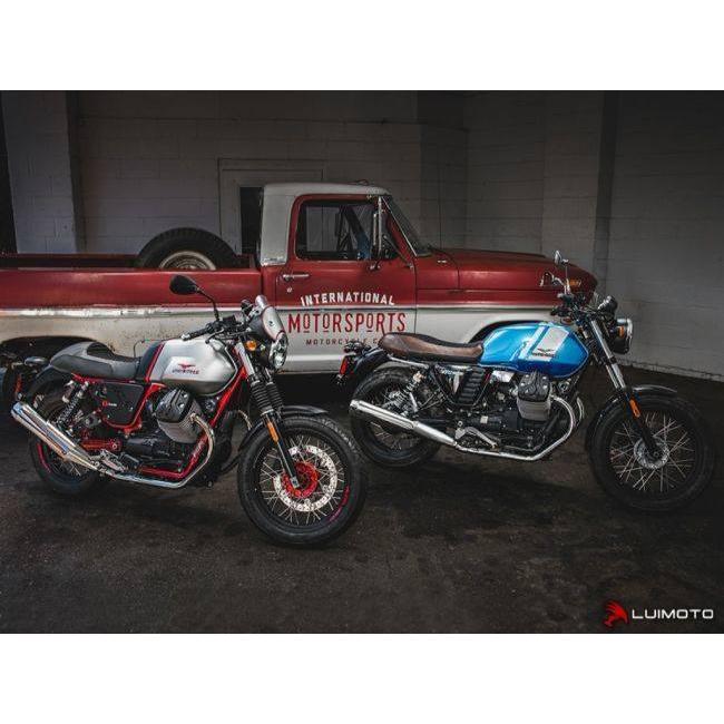 LUIMOTO ルイモト フロントシートカバー カラー：ビンテージブラック V7 CLASSIC STONE MOTOGUZZI モトグッチ シートカバー シート関連 外装 | ブランド登録なし | 07