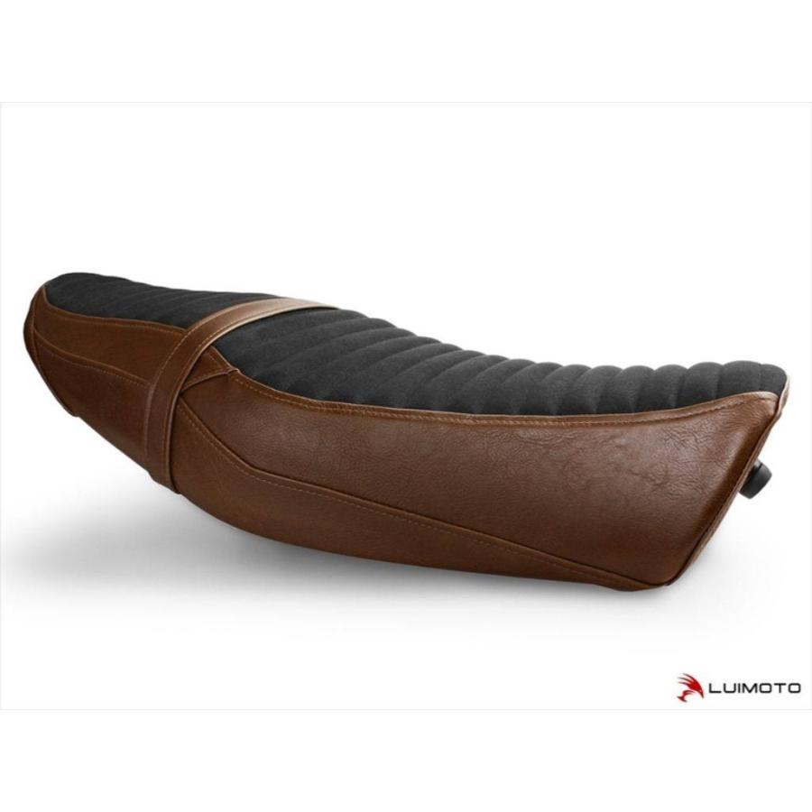 LUIMOTO ルイモト フロントシートカバー カラー：ビンテージダークブラウン XSR700 YAMAHA ヤマハ シートカバー シート関連 外装 | ブランド登録なし