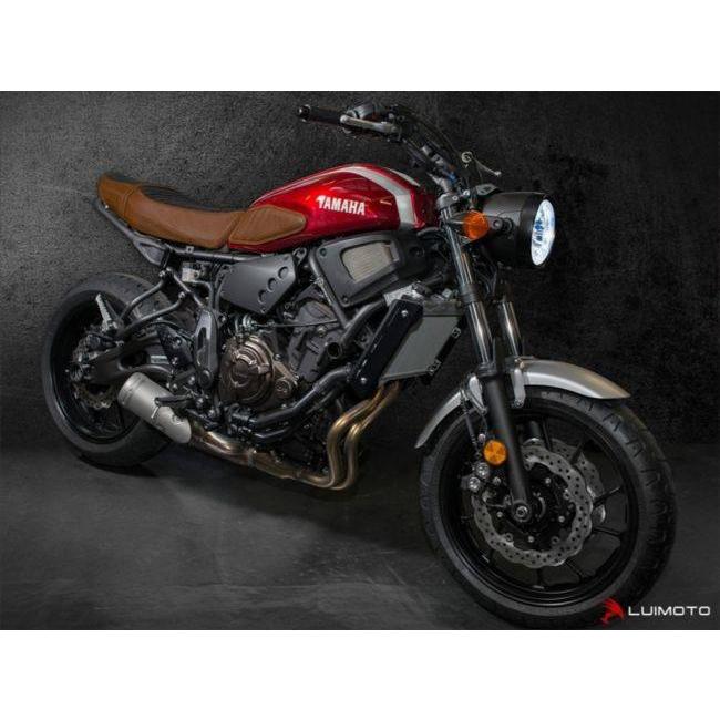 LUIMOTO ルイモト フロントシートカバー カラー：ビンテージダークブラウン XSR700 YAMAHA ヤマハ シートカバー シート関連 外装 | ブランド登録なし | 05