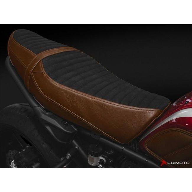 旧型xsr900用シート ルイモト製レザーシートカバー LUI MOTO XSR900 シート関連パーツ フロント シートカバー Vintage