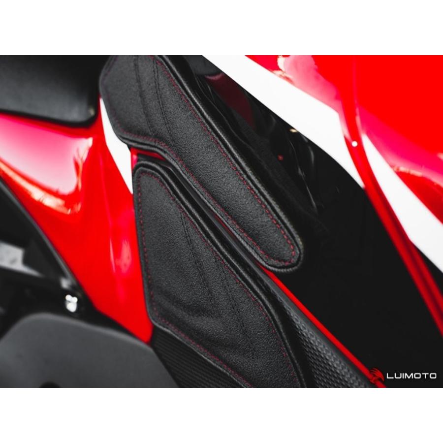 LUIMOTO ルイモト タンクリーフ Sport (スポーツ) ステッチカラー：レッド CBR1000RR HONDA ホンダ ニーグリップパッド タンク関連 外装_4
