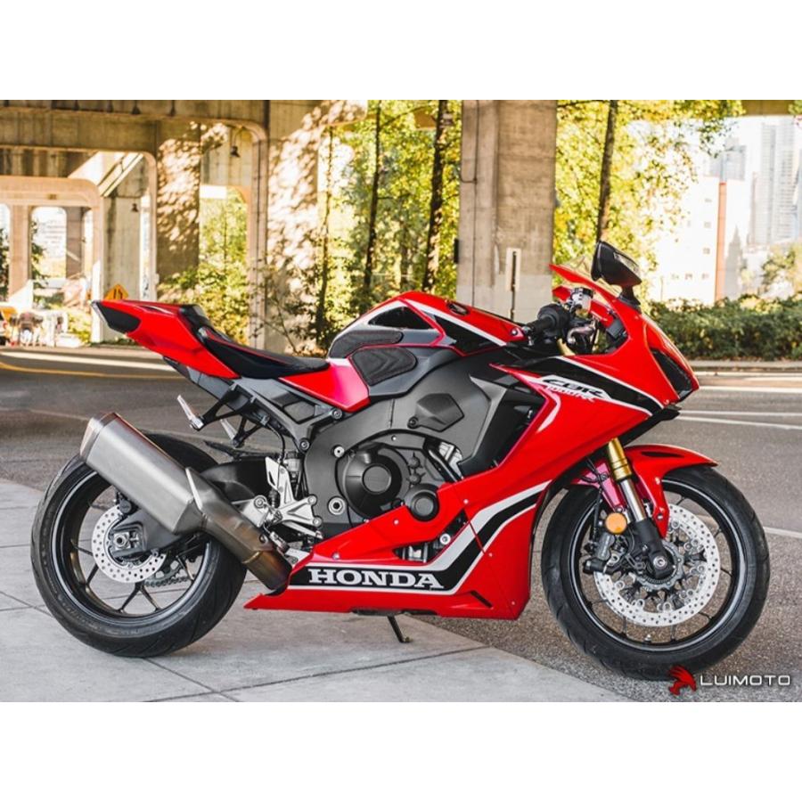 LUIMOTO ルイモト タンクリーフ Sport (スポーツ) ステッチカラー：レッド CBR1000RR HONDA ホンダ ニーグリップパッド タンク関連 外装_5