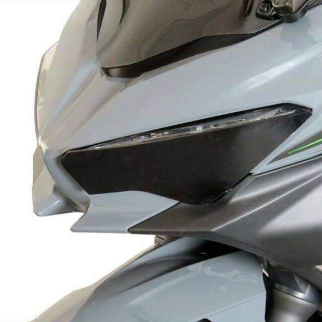 POWERBRONZE ヘッドライトレンズシールド カラー：クリア ZX-6R ZX-4R