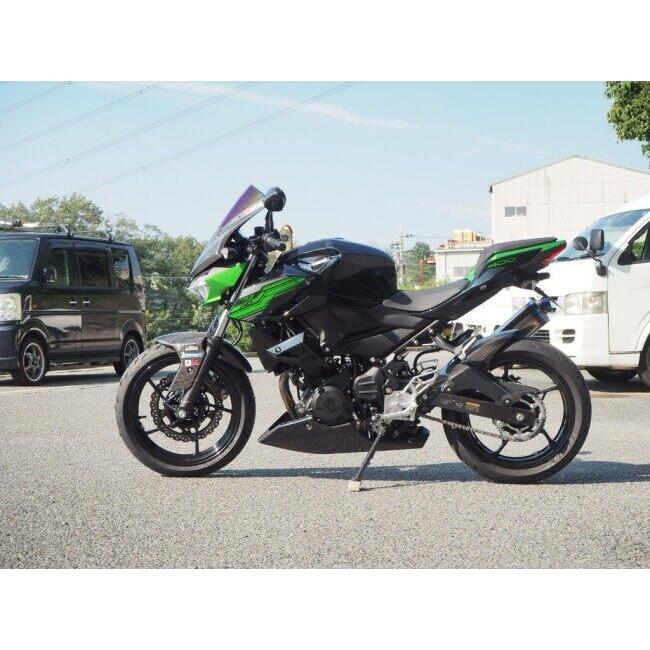 ホワイト アンダーカウル エアインテーク付き A-TECH エーテック アンダーカウルインナートレー タイプ：FRP白