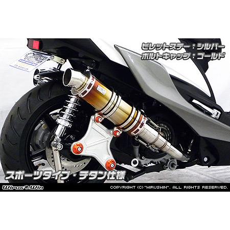 WirusWin ウイルズウィン アニバーサリーマフラー スポーツタイプ シグナスX YAMAHA ヤマハ フルエキゾーストマフラー マフラー_2
