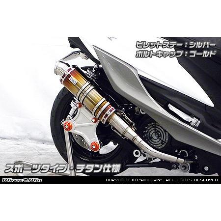WirusWin ウイルズウィン アニバーサリーマフラー スポーツタイプ シグナスX YAMAHA ヤマハ フルエキゾーストマフラー マフラー_3