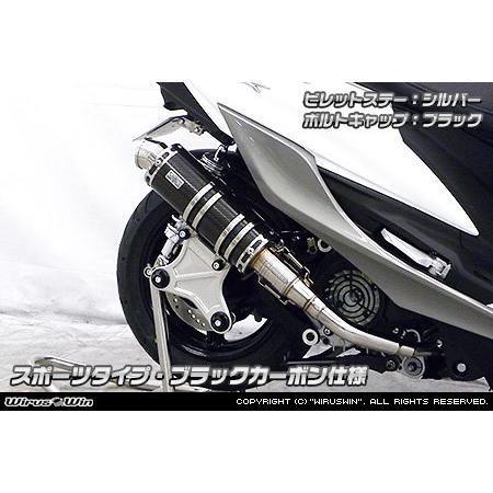WirusWin ウイルズウィン アニバーサリーマフラー スポーツタイプ シグナスX YAMAHA ヤマハ フルエキゾーストマフラー マフラー_3