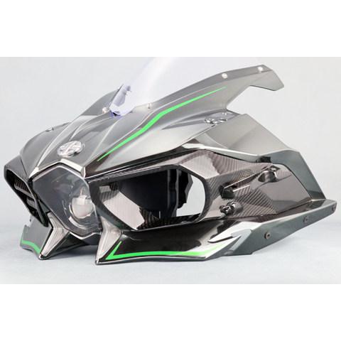 A-TECH（エーテック） ダクトカバー 素材：綾織ドライカーボン Ninja