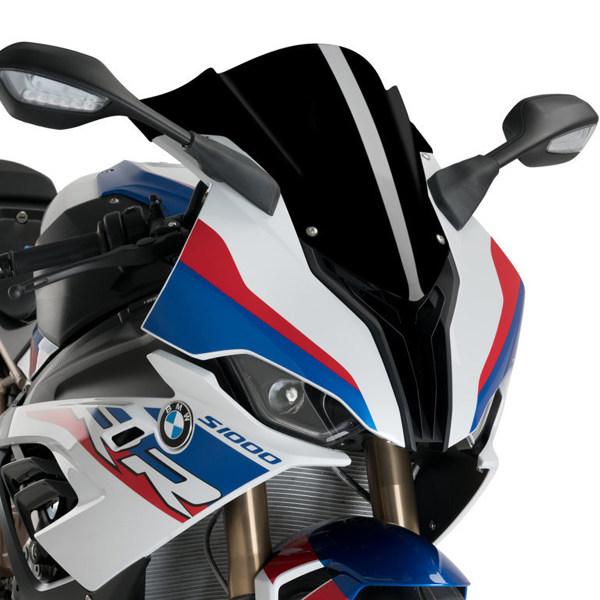s1000rr Puig フロントスクリーン　ブラック Puig（プーチ） レーシングスクリーン カラー：ブラック S1000RR