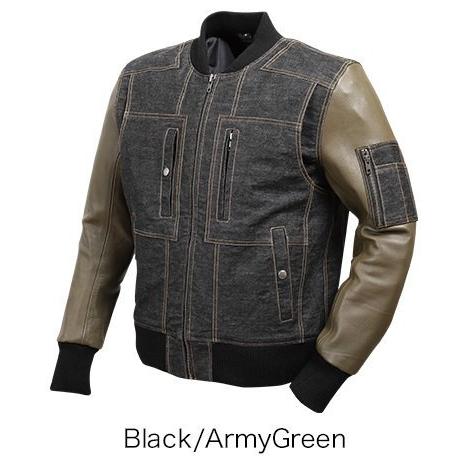 DEGNER レザーデニムコンビジャケット 18WJ-12 Lサイズ DEGNER（デグナー） レザーデニムコンビジャケット／LEATHER DENIM