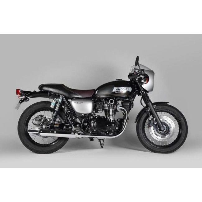 NITRON ナイトロン リアサスペンションツインショック TWIN R3シリーズ ベースカラー：タイタニアム / スプリングカラー：ブラック W800 KAWASAKI カワサキ_6