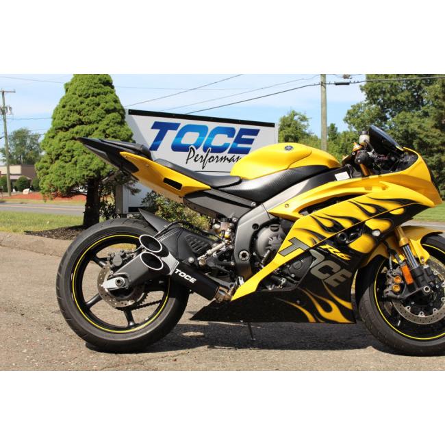 TOCE トゥース Razor Tip Decat Exhaust スリップオンマフラー YZF-R6 YAMAHA ヤマハ マフラーの画像