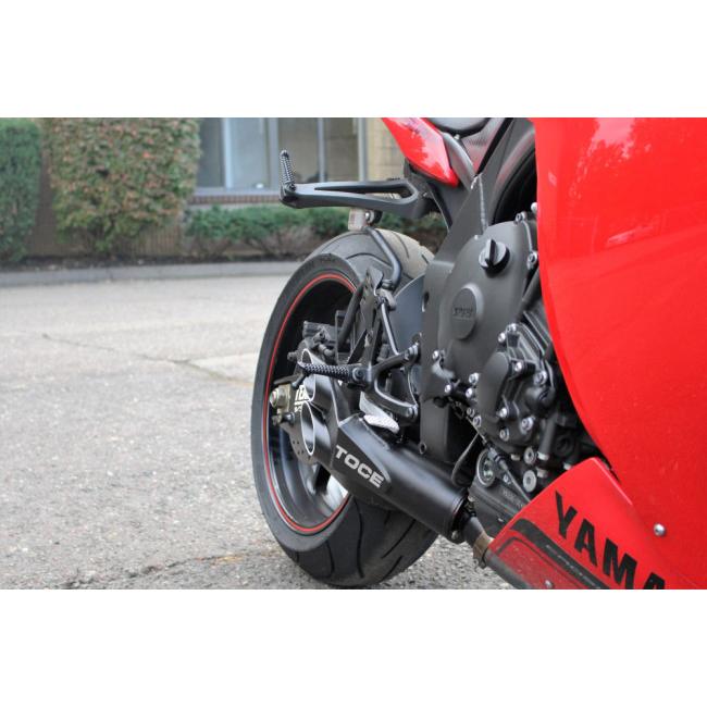TOCE トゥース Razor Tip ローマウント スリップオンマフラー Finish type(Midpipe)：Powdercoated ...