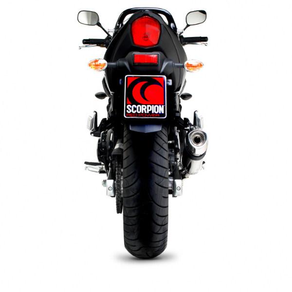 SCORPION スコーピオン カービンオーバル スリップオンマフラー GSF1250 Bandit GSF650 SUZUKI スズキ マフラーの画像