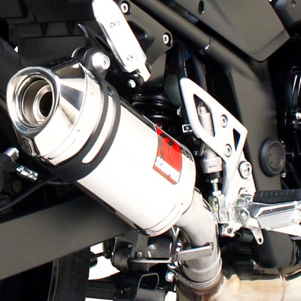 SCORPION スコーピオン カービンオーバル スリップオンマフラー GSF1250 Bandit GSF650 SUZUKI スズキ マフラーの画像