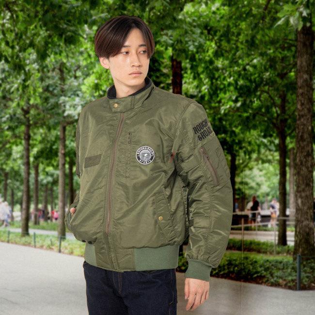 ROUGH＆ROAD ラフ＆ロード MA-1R FP ライディングジャケット サイズ：XL オールシーズンジャケット ジャケット アパレル | ラフ＆ロード | 07