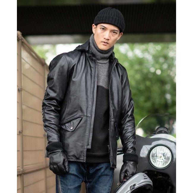 カドヤ KADOYA VERMILLION [K´S LEATHER] サイズ：M レザージャケット 