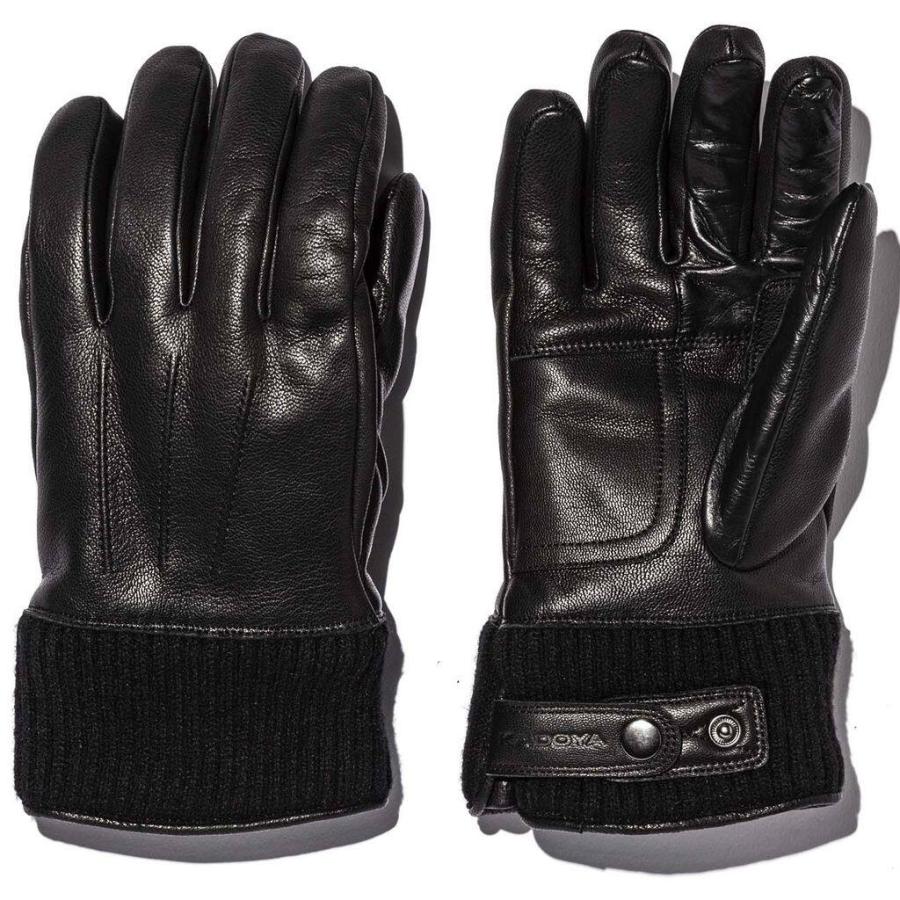 KADOYA レザーグローブ LLサイズ ブラック カドヤ（KADOYA） RUGGEDMAN GLOVE [K´S LEATHER] サイズ：LL レザー