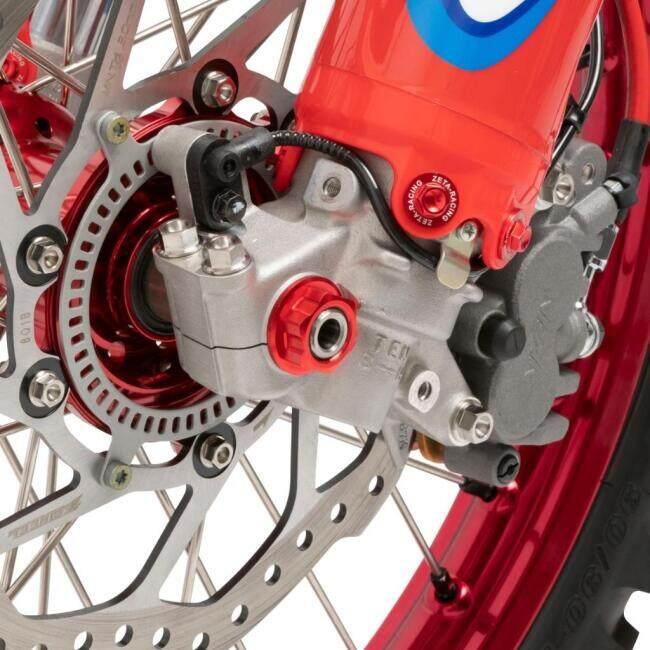 ZETA ジータ アクスルナット カラー：レッド HONDA ホンダ KAWASAKI カワサキ YAMAHA ヤマハ ホイール関連 足回り | ZETA | 01