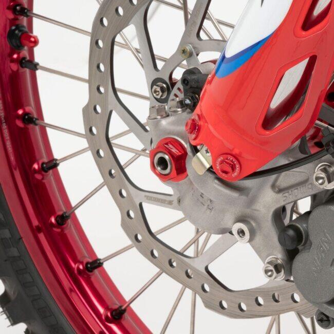 ZETA ジータ アクスルナット カラー：レッド HONDA ホンダ KAWASAKI カワサキ YAMAHA ヤマハ ホイール関連 足回り | ZETA | 02