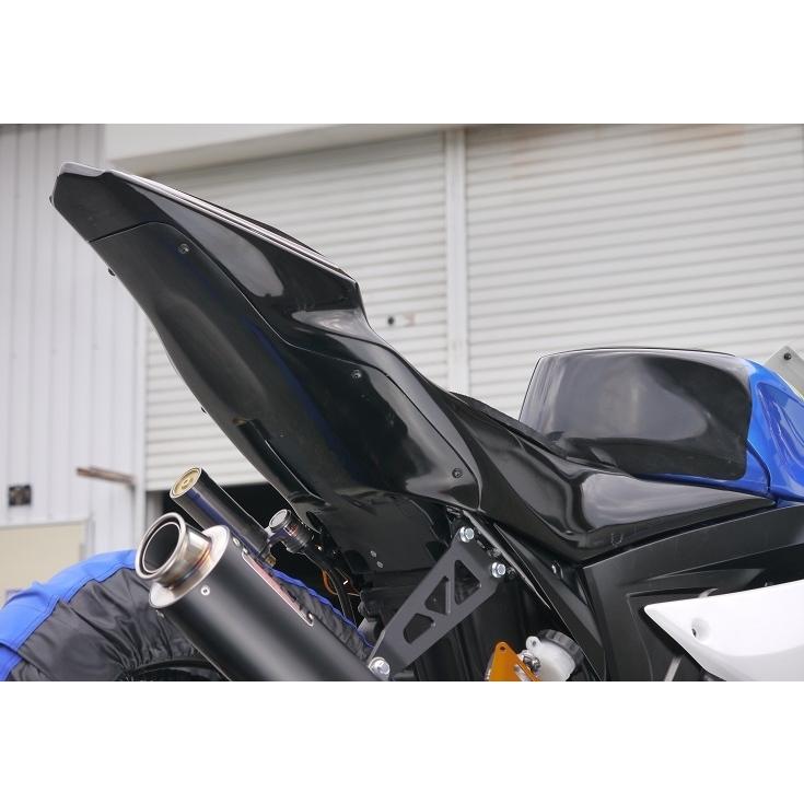 才谷屋 サイタニヤ シングルシート／レース タイプ：バフ無／裏板クィックファスナーver / カラー：黒ゲル GSX-R125 GSX-R150 SUZUKI スズキ SUZUKI スズキ｜webike｜03