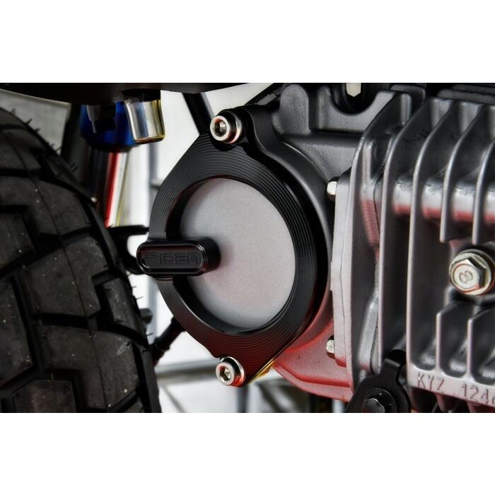 RIDEA リデア ヘッドサイドカバー カラー：シルバー MONKEY125 HONDA ホンダ マスターシリンダータンクキャップ・リザーバーカバー ブレーキ | RIDEA | 01