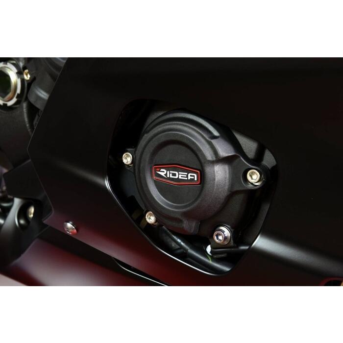 RIDEA リデア 炭素繊維強化ウォーターポンプカバー YZF-R6 YAMAHA ヤマハ ラジエーター 冷却関連 エンジンの画像