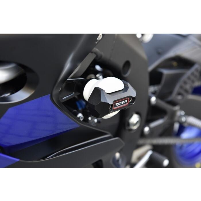 RIDEA リデア フレームスライダー メタリックタイプ カラー：ブラック YZF-R6 YAMAHA ヤマハ エンジンスライダー・フレームスライダー フレーム | RIDEA | 02
