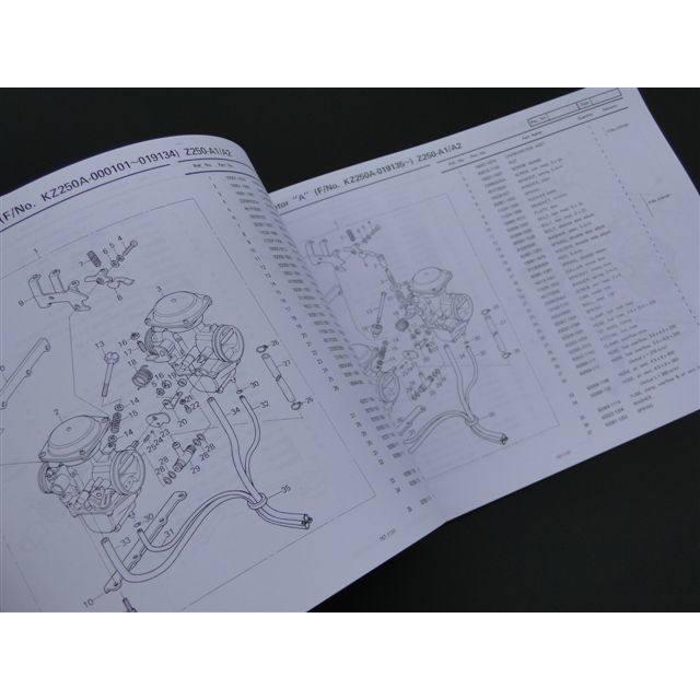ももページ BRC ビーアールシー Z250FT(A1)／Z250FT(A2)／Z250FT(A3) 純正パーツ