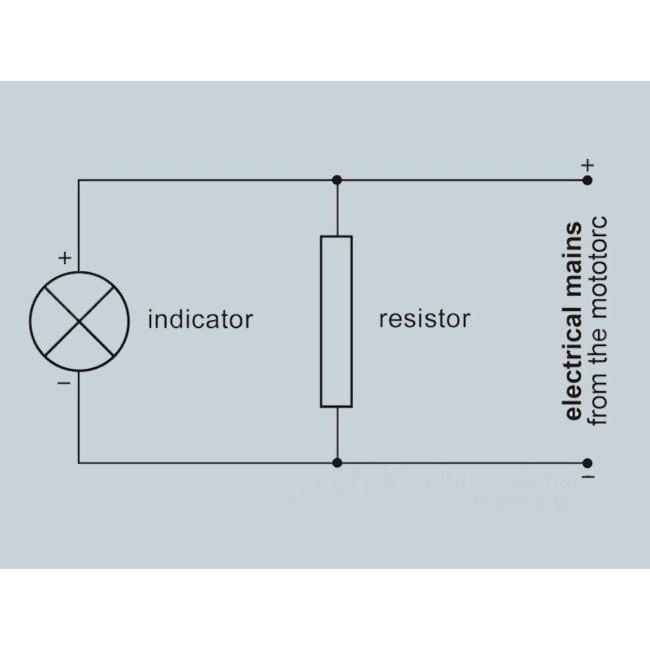 Kellermann ケラーマン ハロゲン仕様車用 レジスター 15w ハロゲン仕様 27オーム ハイフラ防止レジスター・ウインカー抵抗 灯火類 電装系 | Kellermann | 01