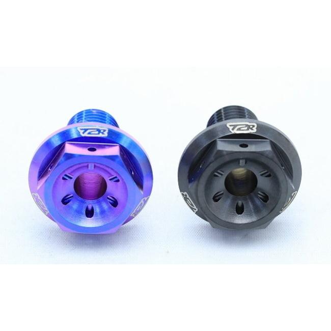 T2 Racing T2レーシング フロントアクスルボルト カラー：ブルー アクスルナット ホイール関連 足回り | T2Racing | 01