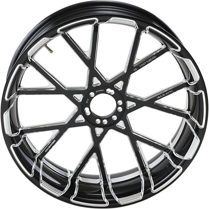 ARLEN NESS アレンネス リム P-CROSS カラー：ブラック／ホイールサイズ：18×5.50 (フロント・リア用) [0210-0332] HARLEY-DAVIDSON ハーレーダビッドソン