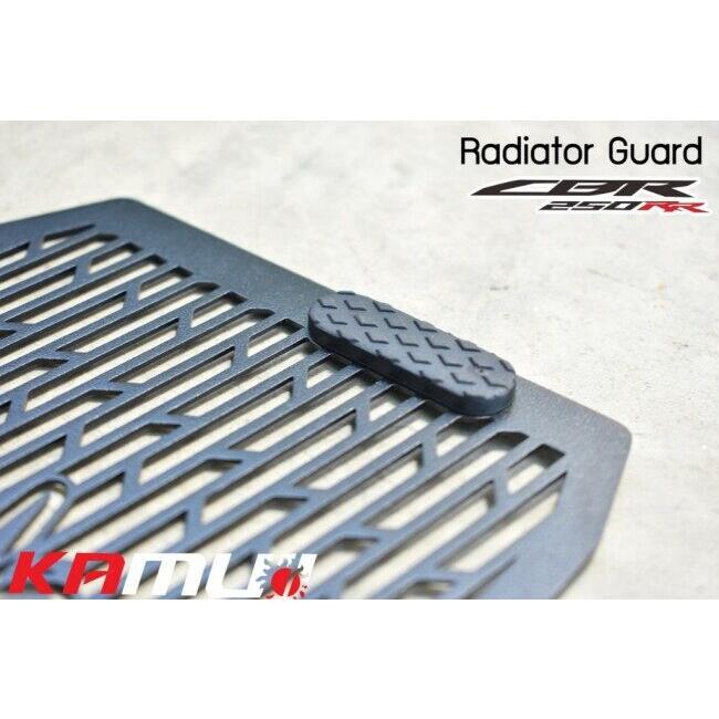 KAMUI カムイ Radiator Guard カラー：Black CBR250RR HONDA ホンダ ラジエーターコアガード・オイルクーラーコアガード 冷却関連 エンジンの画像