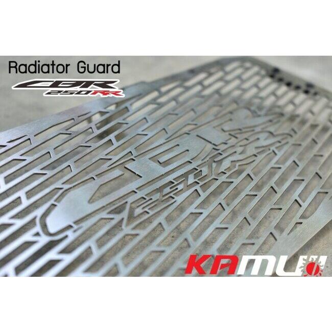 KAMUI カムイ Radiator Guard カラー：Black CBR250RR HONDA ホンダ ラジエーターコアガード・オイルクーラーコアガード 冷却関連 エンジンの画像