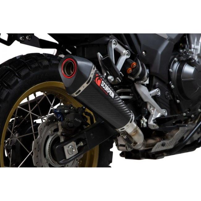 SCORPION スコーピオン セルケトテーパー スリップオンマフラー CB500 X HONDA ホンダ マフラー_2