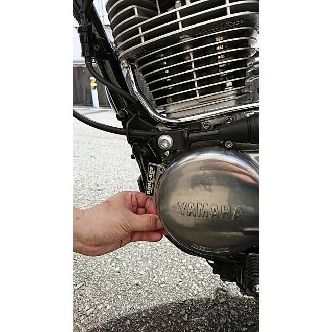 BORE ACE ボアエース ステッカープレート カラー：ブラック SR400 SR500 YAMAHA ヤマハ その他汎用外装部品・ドレスアップパーツ 外装 | BOREーACE | 07