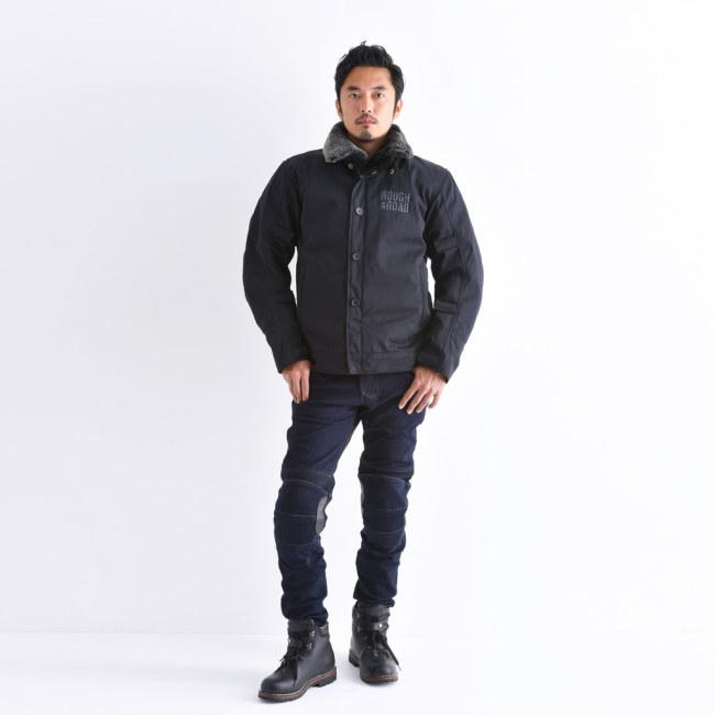 ラフ＆ロード ROUGH＆ROAD N-1RボアウインタージャケットFP サイズ：M