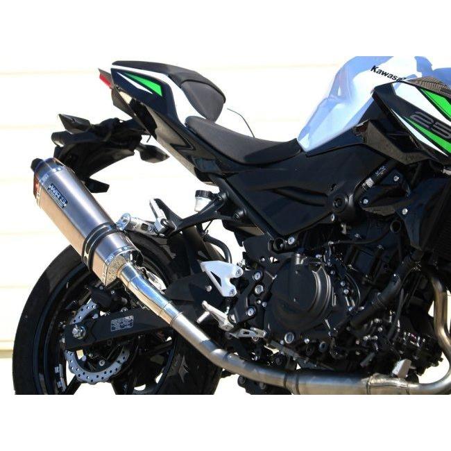 WR'S マフラー SS-OVAL 焼き色タイプ ニンジャ250 ダブル