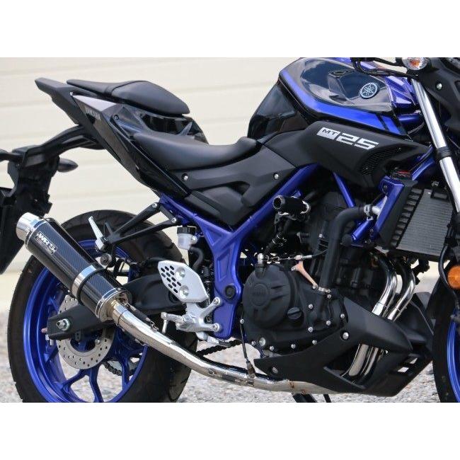 MT25 wr'sマフラー フルエキゾースト WR'S（ダブルアールズ） WR'S ラウンドタイプ フルエキゾースト