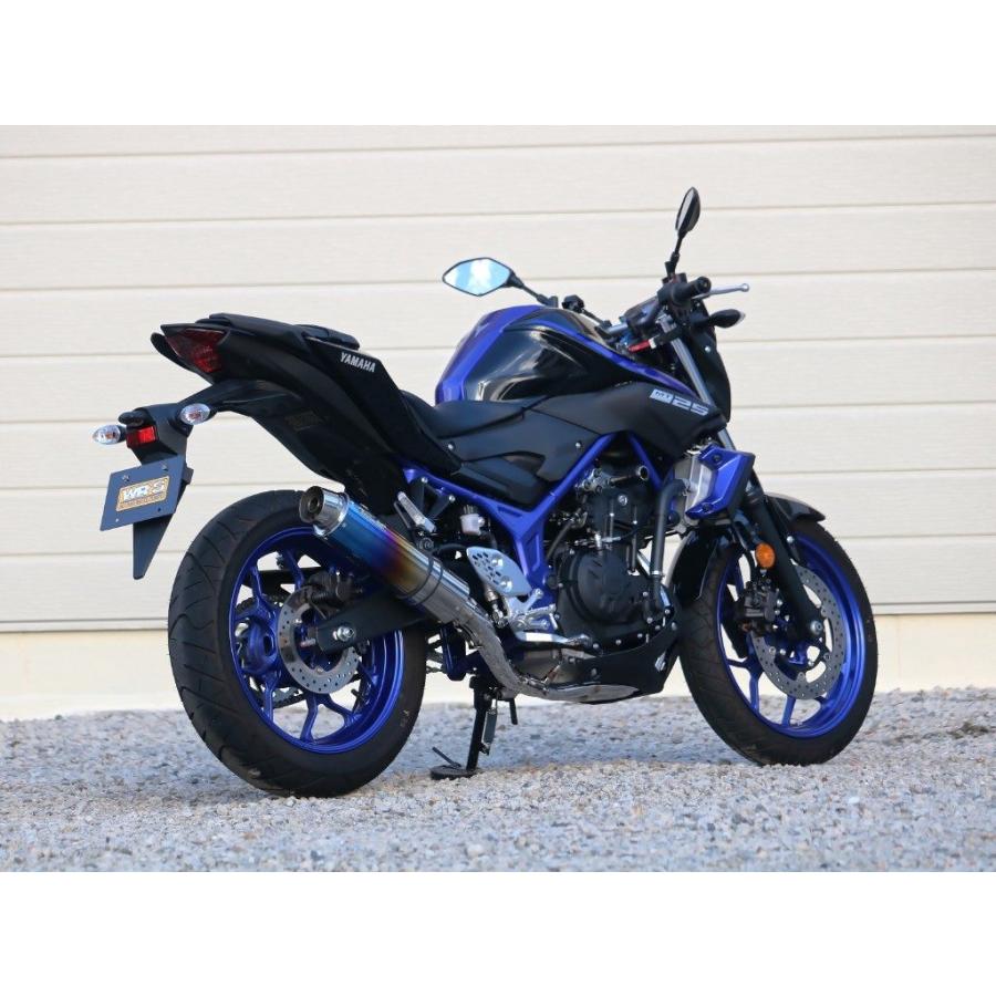 WR'S WR'S:ダブルアールズ ラウンドタイプ フルエキゾーストマフラー