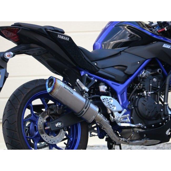 WR’S ダブルアールズ SS-OVAL フルエキゾーストマフラー サイレンサータイプ：ソリッド MT-25 YAMAHA ヤマハ マフラー_3