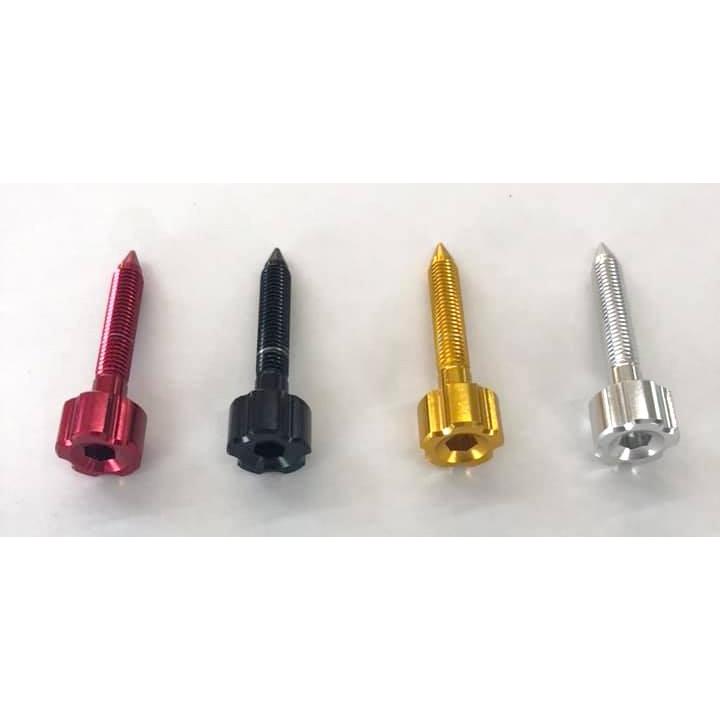 力造(Rikizoh) リキゾウ イージーアイドルスクリュー カラー：レッド アジャスター・スクリュー・アイドルスクリュー 吸気関連 エンジン | 力造