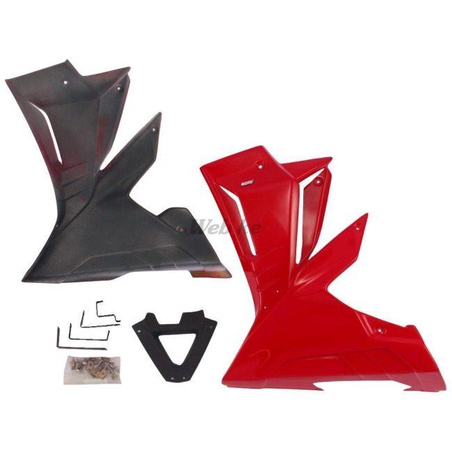 SNB エスエヌビー Side fairing V.4 MSX125 Color：Red (GROM) HONDA ホンダ サイドカウル・サイドカバー カウル関連 外装_3