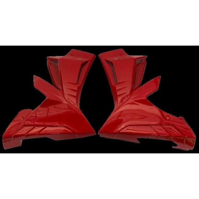 SNB エスエヌビー Side fairing V.4 MSX125 Color：Red (GROM) HONDA ホンダ サイドカウル・サイドカバー カウル関連 外装_6