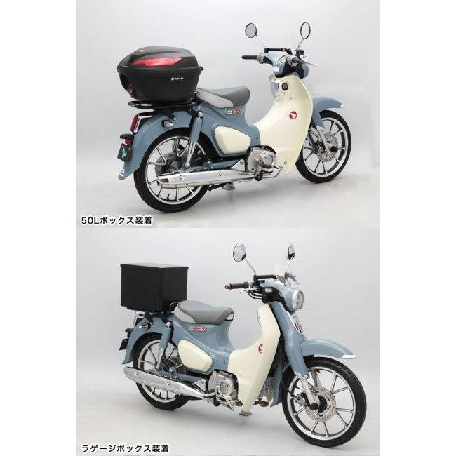 ホンダ　純正ピリオンシート　エンデュランス　リアキャリア　スーパーカブC125 ミドルキャリア スーパーカブC125 JA44 R-SPACE製 HONDA 純正